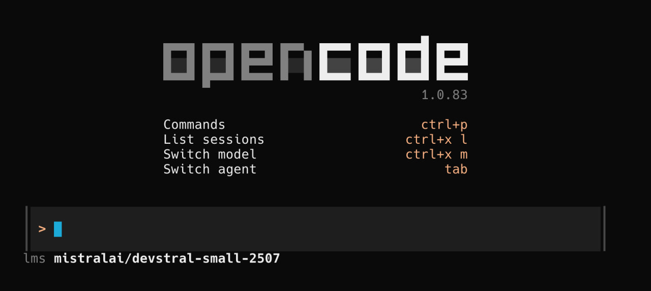 Offline AI Agent: OpenCode + LM Studio